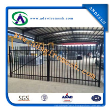 Powder Coated Welded Steel Fence